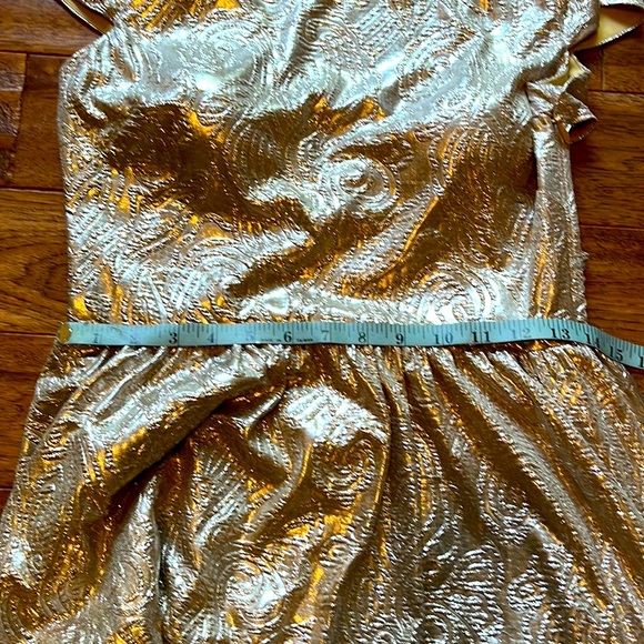 Adrianna Papeli Harvey Logan Metallic Dress - Picture 12 of 12